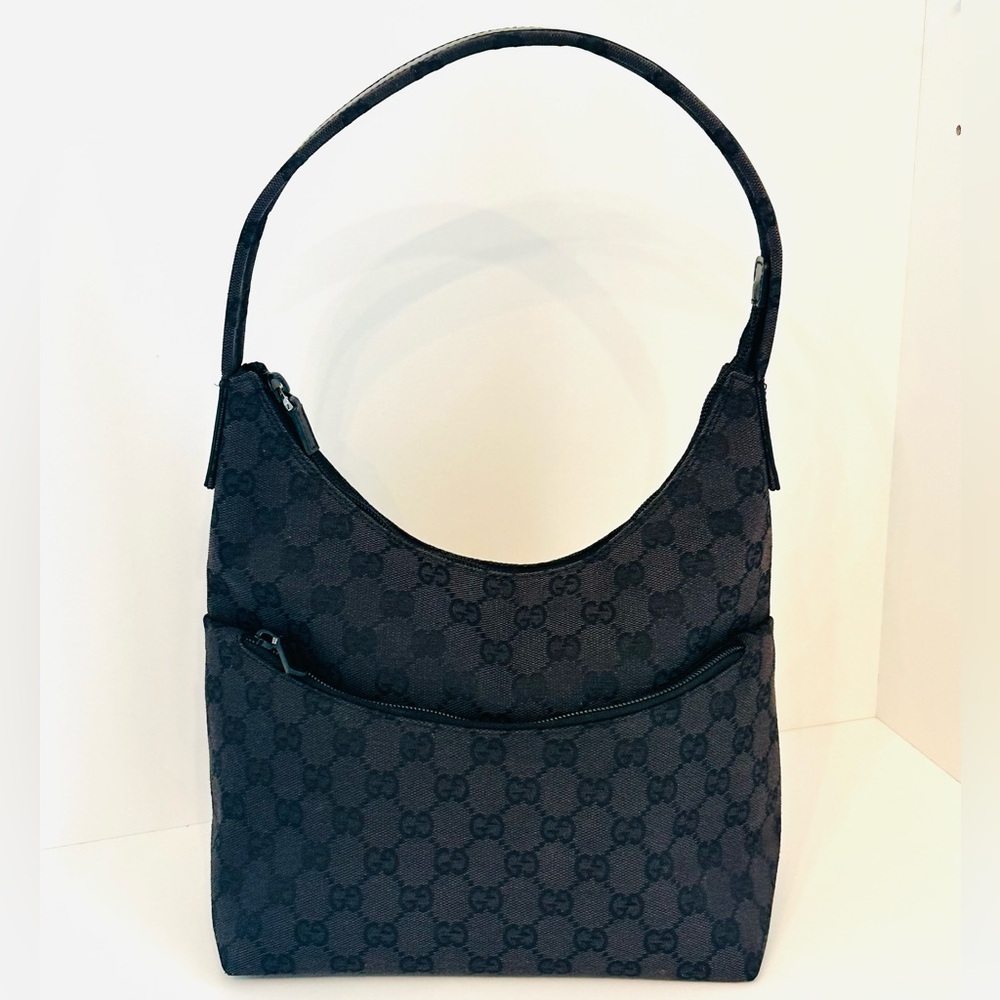 Gucci Black Hobo Bag